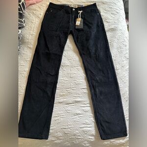 Tailor Vintage Black Corduroy Pants